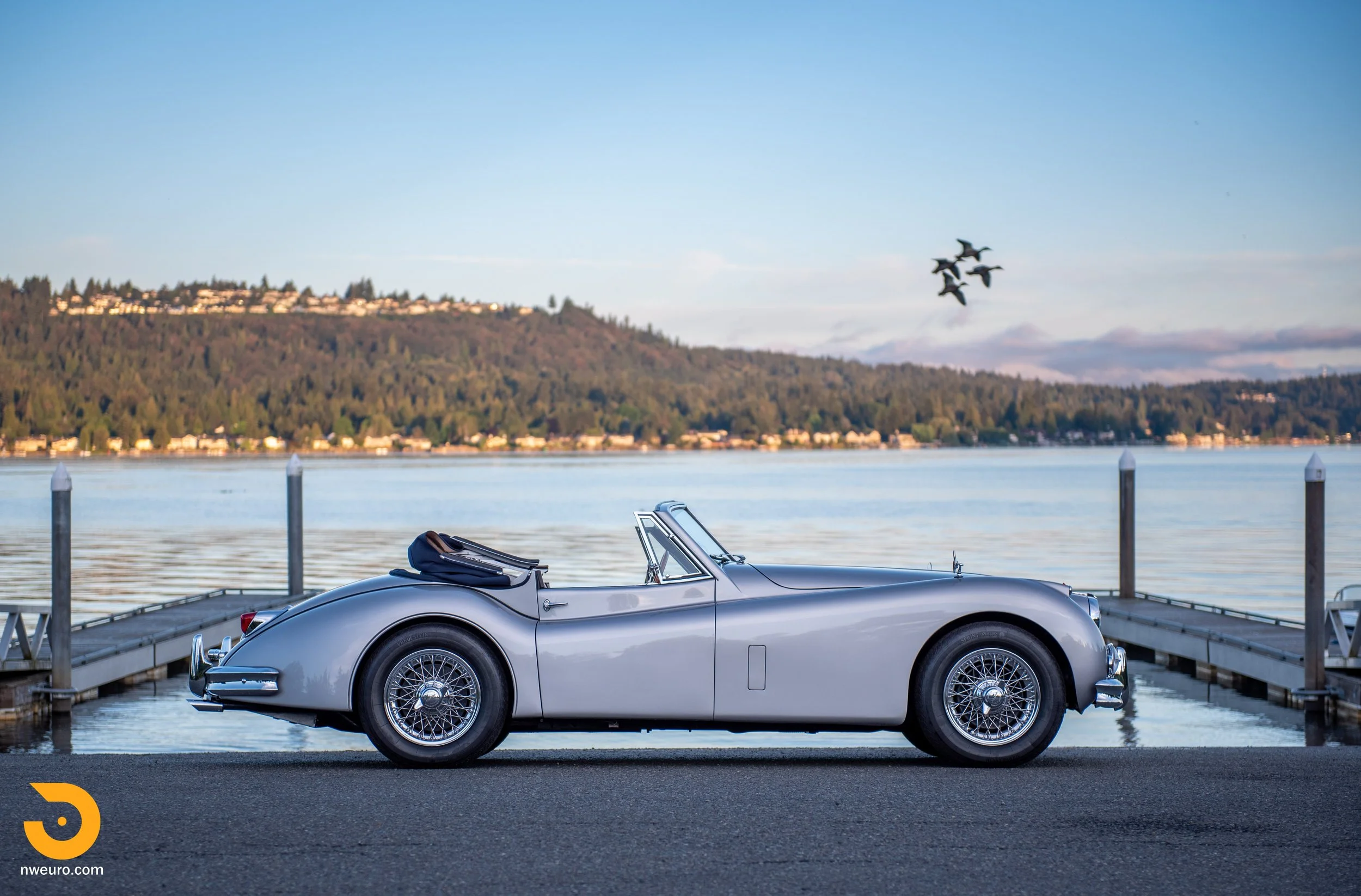 1956 Jaguar XK140 — Northwest European